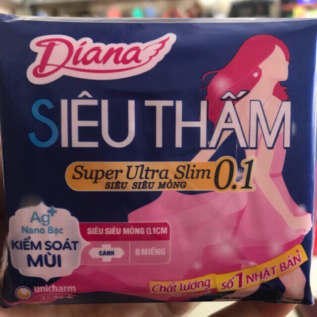[HCM]Bvs Diana Siêu Thấm (Dày không cánh)