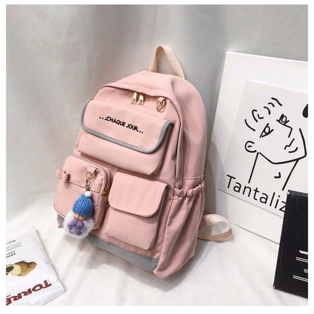 [HCM]Balo nữ Ulzzang (tặng kèm móc khoá)