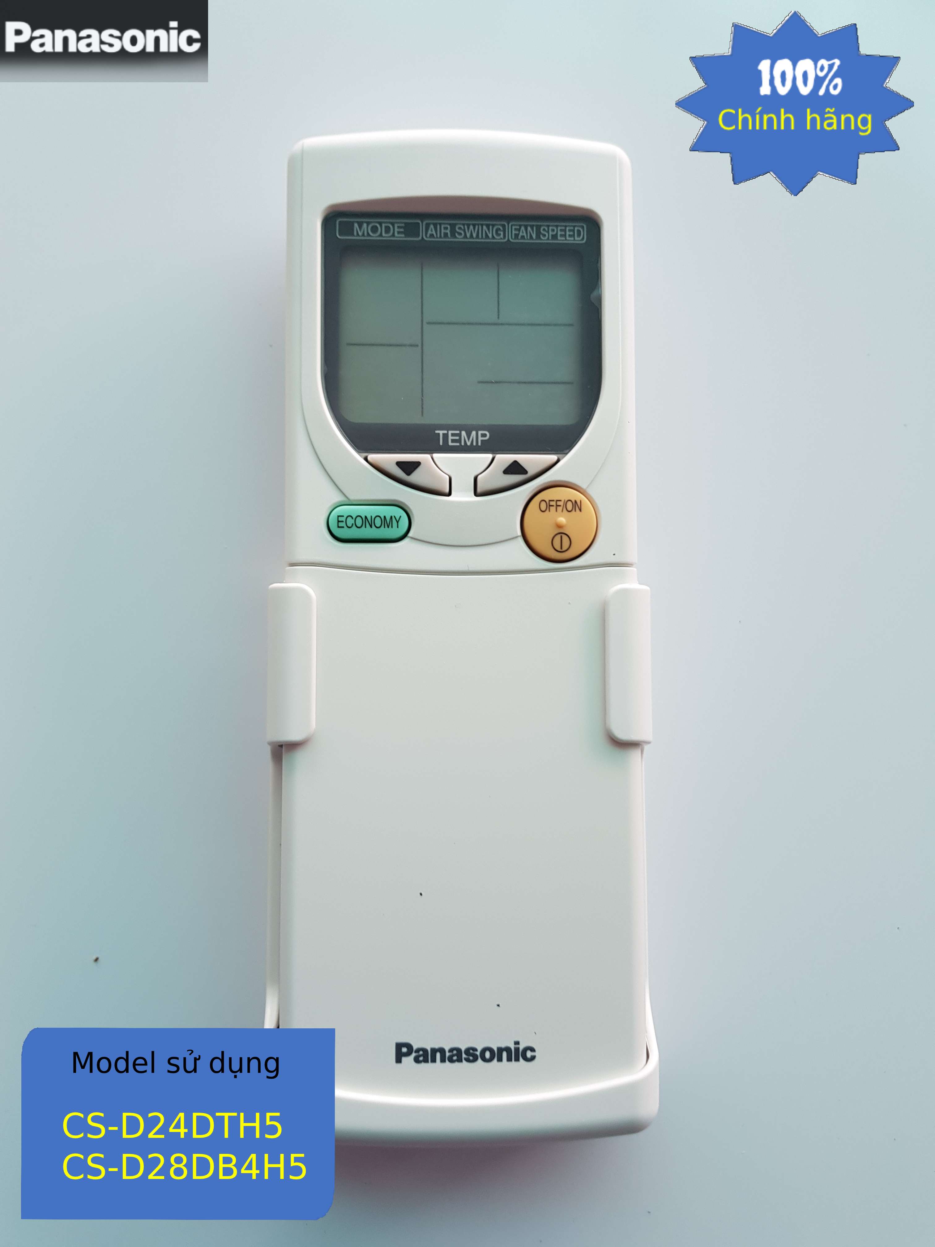 Điều khiển máy lạnh panasonic - cs-d28db4h5