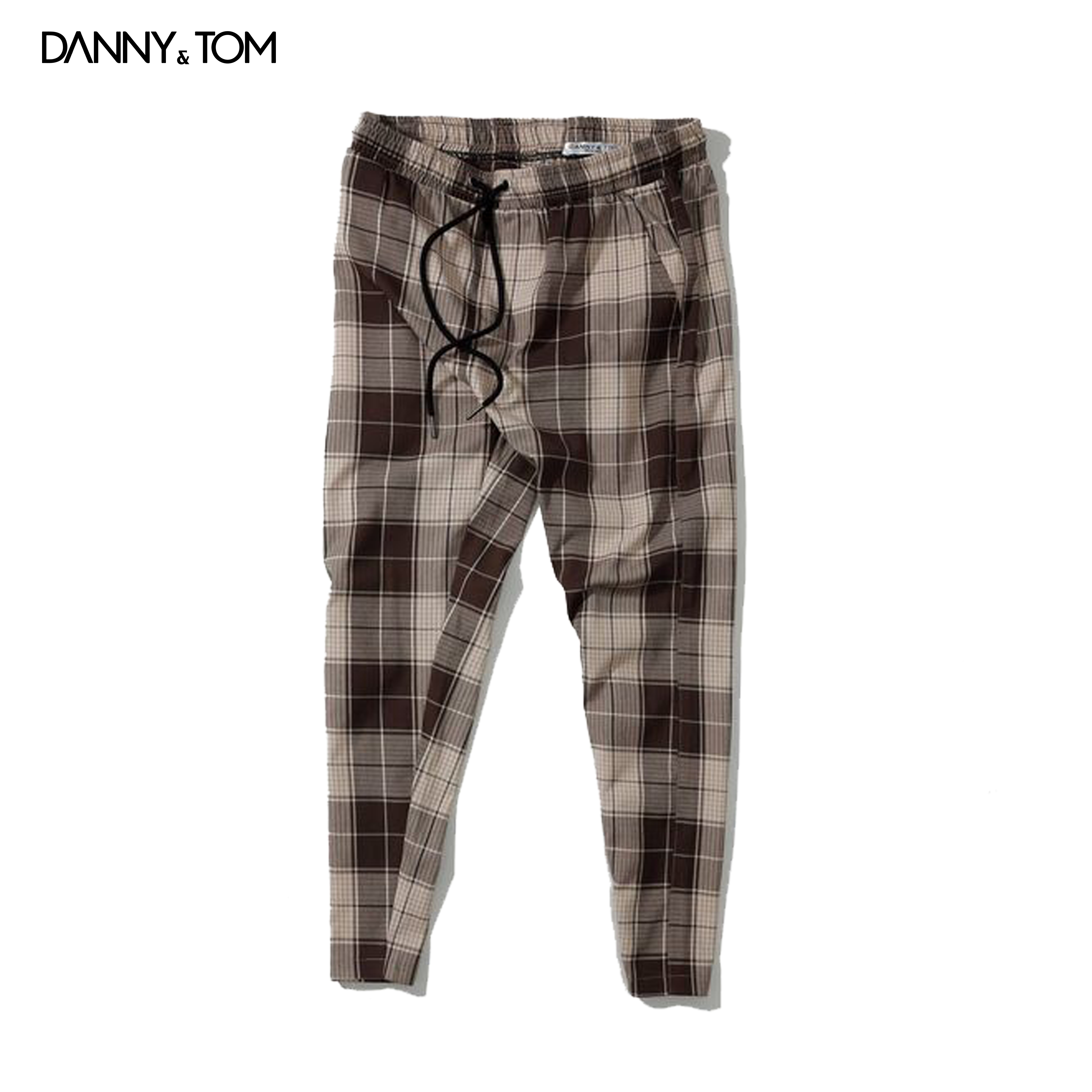 [HCM]Quần dài Caro lưng thun Boone  Chất vải Hàn Tây Chuẩn đẹp  Form Regular  Trẻ trung DP02 – DANNYTOM