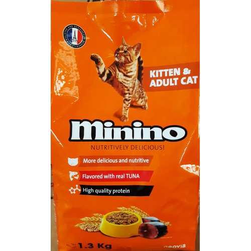 Thức ăn cho mèo Minino 1,3kg
