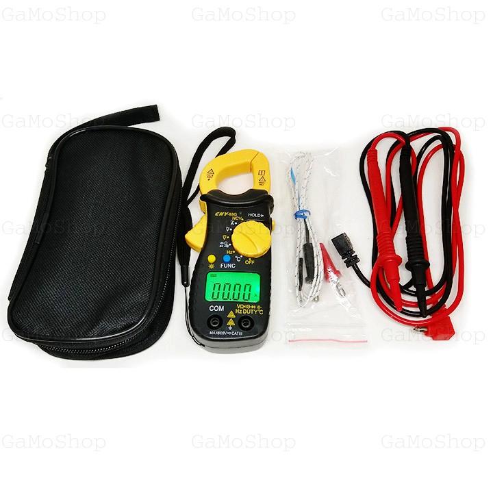 Ampe kìm bỏ túi chy-88g chức năng ncv ,đo nhiệt độ,đo tụ, tần số hz gamoshop