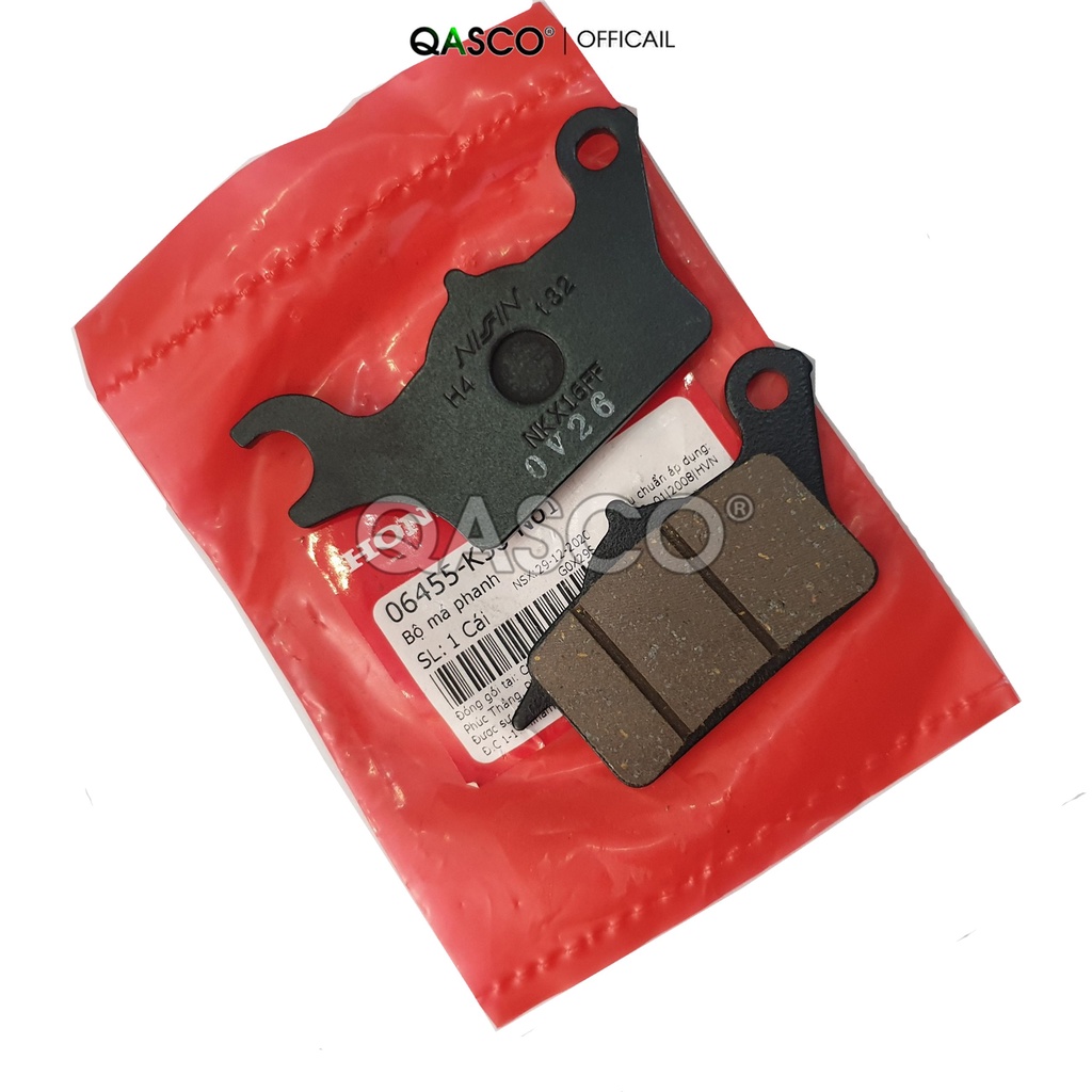 Bộ má phanh trước honda winner 150 / winner x qasco