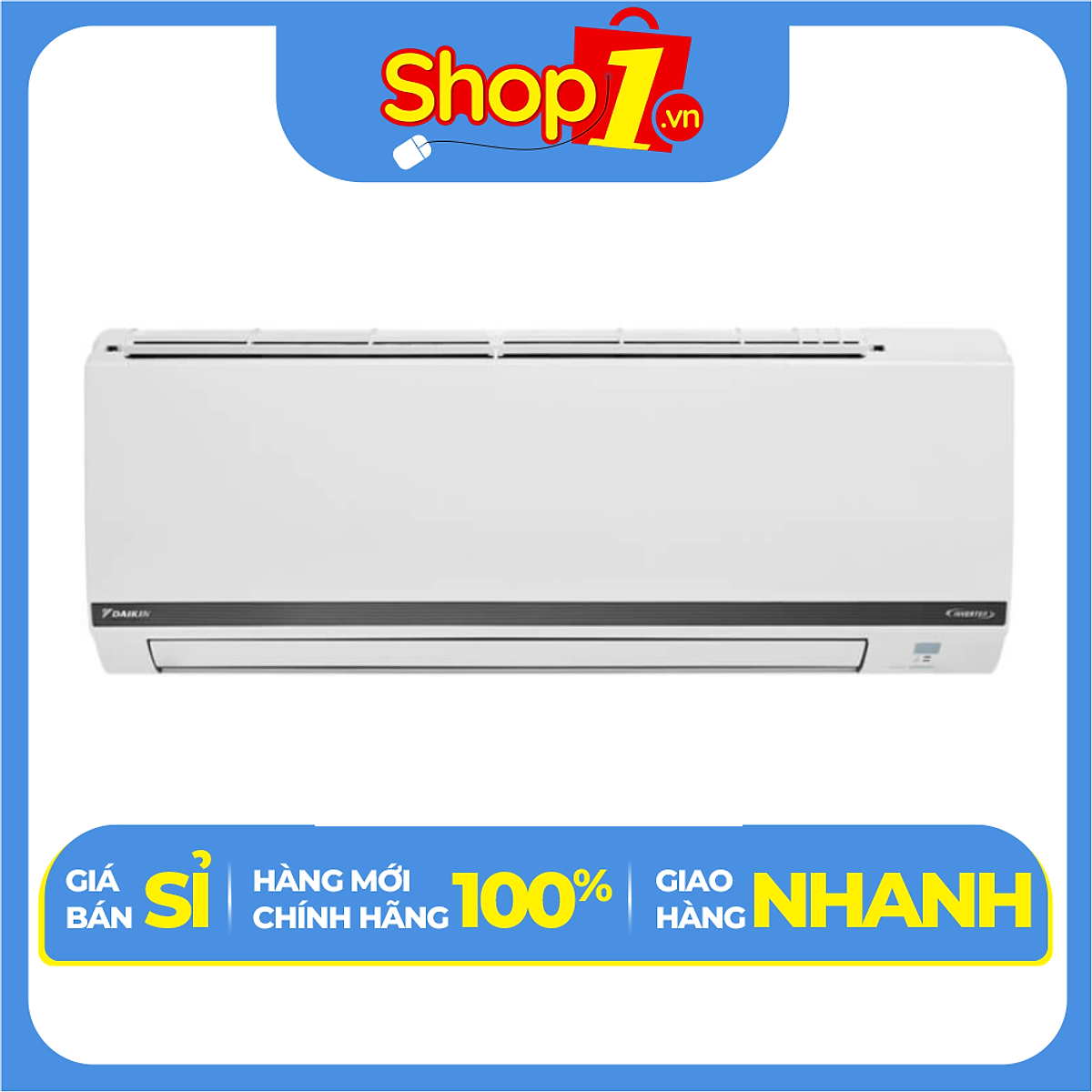 [HN] Điều Hòa Daikin Inverter 9000 BTU 1 Chiều FTKB25XVMV