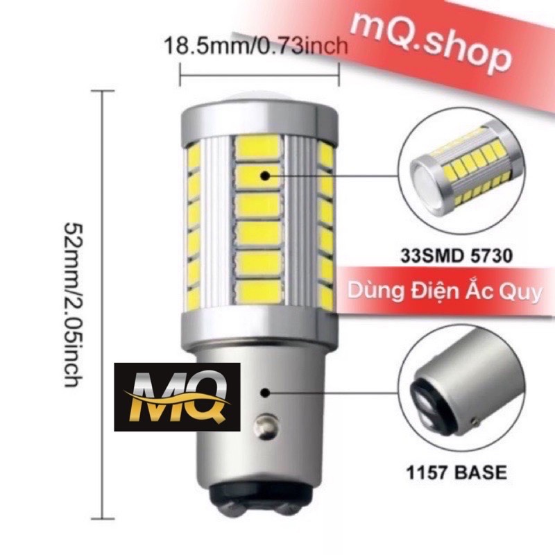 Đèn Hậu Led Nháy Xe Máy S25