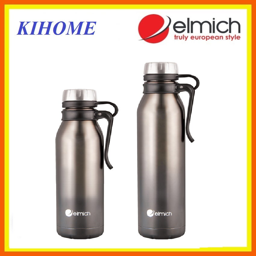 Phích giữ nhiệt elmich inox 304 500ml el3656 500ml 3 lớp giữ nhiệt 8- 12h.