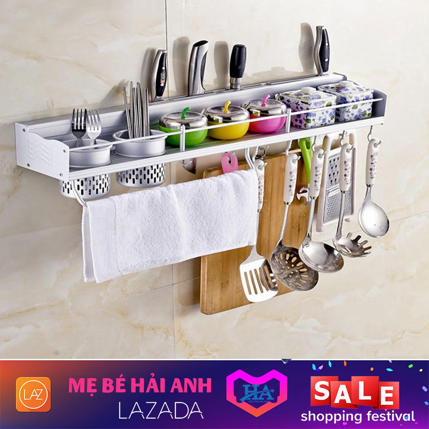 Giá treo đồ bếp, kệ để đồ nhà bếp tiện dụng kailang - gdhoac117