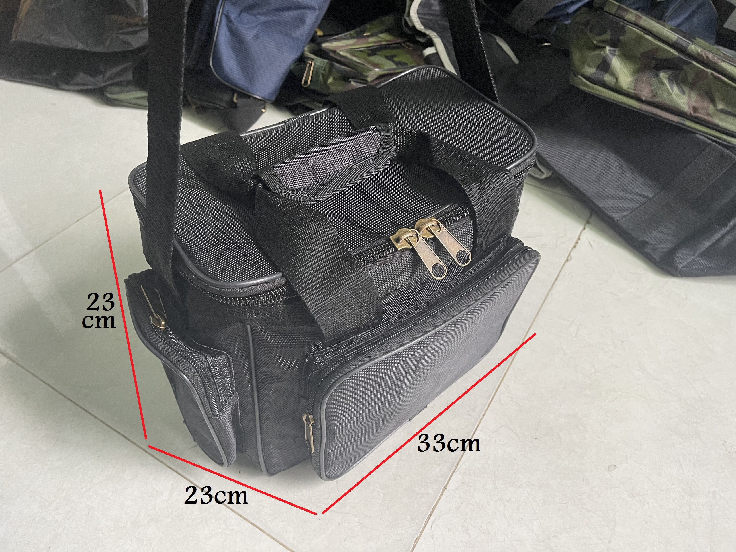 Túi đựng đồ nghề hộp vuông 5 ngăn size nhỏ