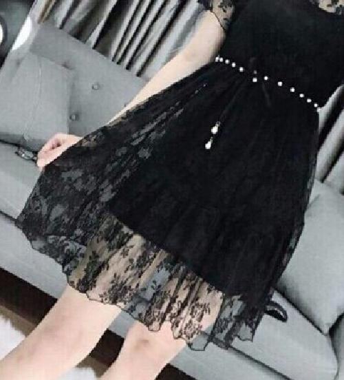 đầm ren tùng xòe hot nhất hiện nay mặc bao xinh luôn (HL) ZUNO