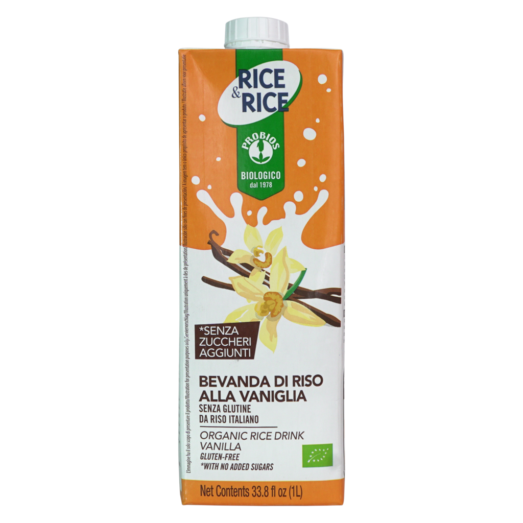 [HCM]Sữa Gạo Vani Hữu Cơ 1L ProBios Organic Rice Drink Vanilla