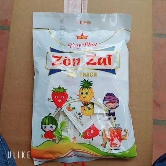 1 kg KẸO THẠCH ZÒN ZAI thạch rau câu 🍓🍍 giòn dai