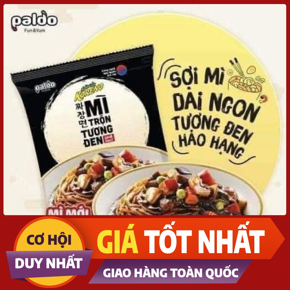 1 Thùng mì Koreno Tương đen - Mì ăn liền bán chạy nhất việt nam