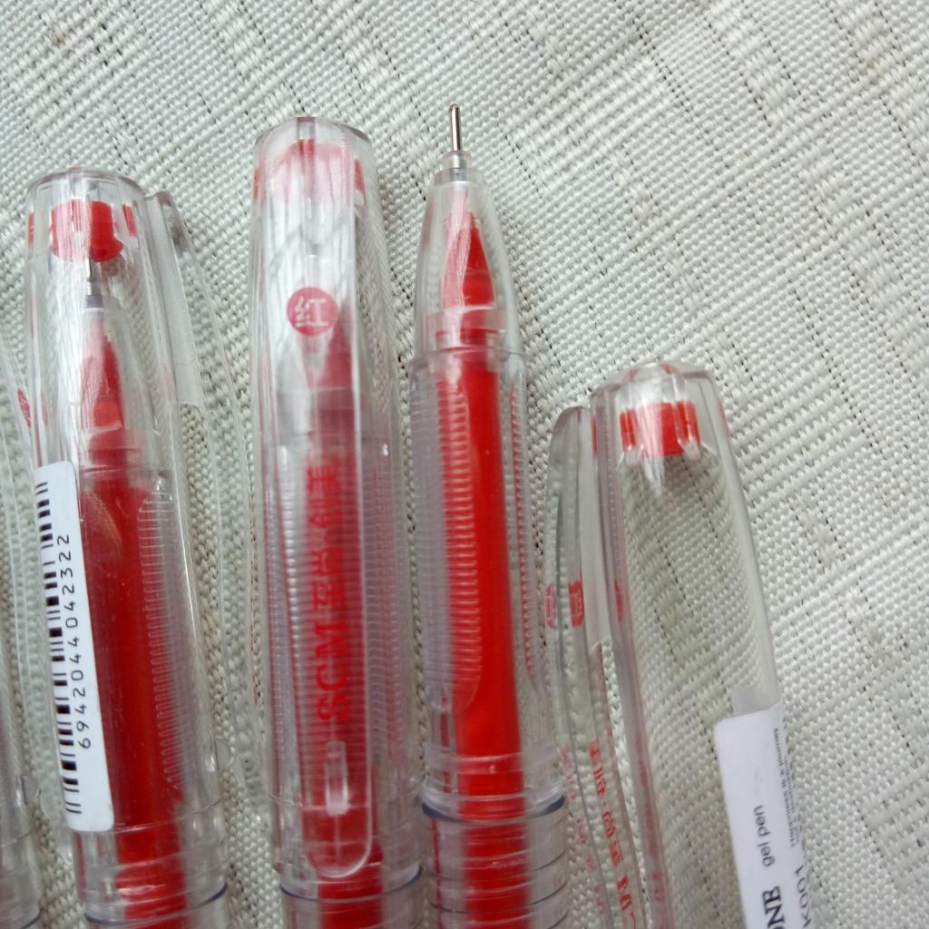 [HCM]Combo 12 cây bút gel VK001 xanh/đỏ/đen