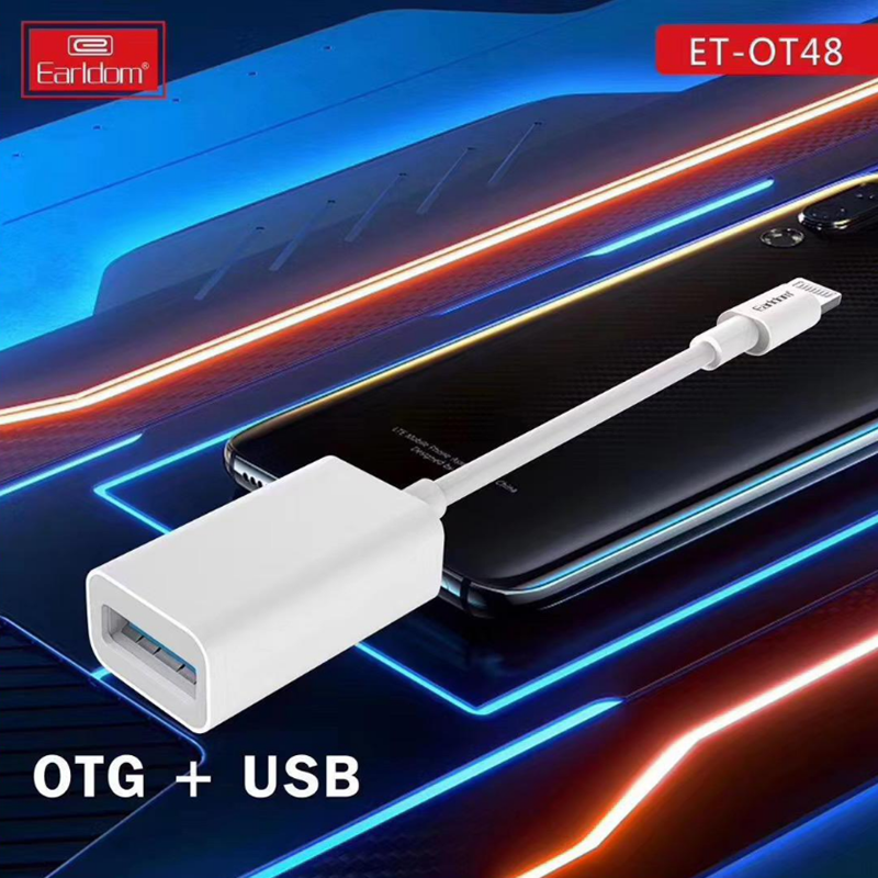 Cáp otg cho iphone, ipad earldom et-ot48