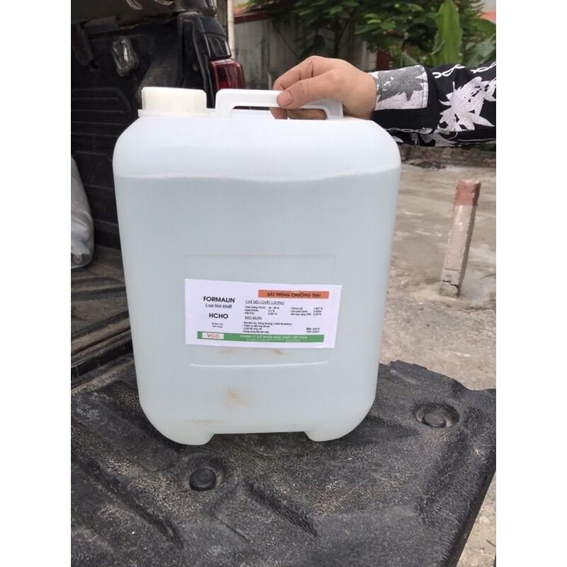 Sát trùng chuồng trại phóc môn Formalin nguyên can 25 lít
