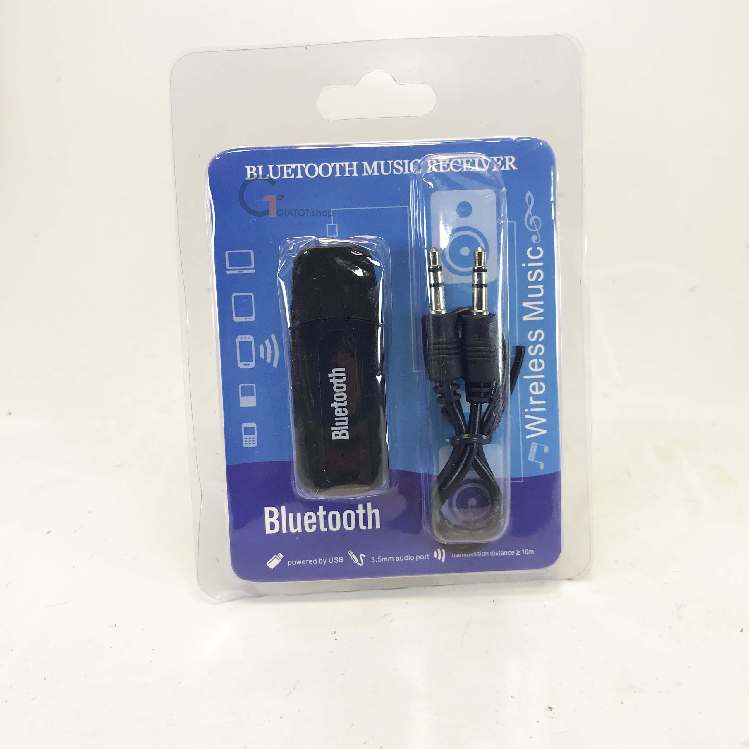 USB Bluetooth BT-163 biến loa, tai nghe thường thành loa, tai nghe bluetooth,.