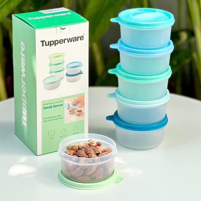 Bộ 6 Hộp Bảo Quản Thực Phẩm Tupperware Colorful Small Server 200ml
