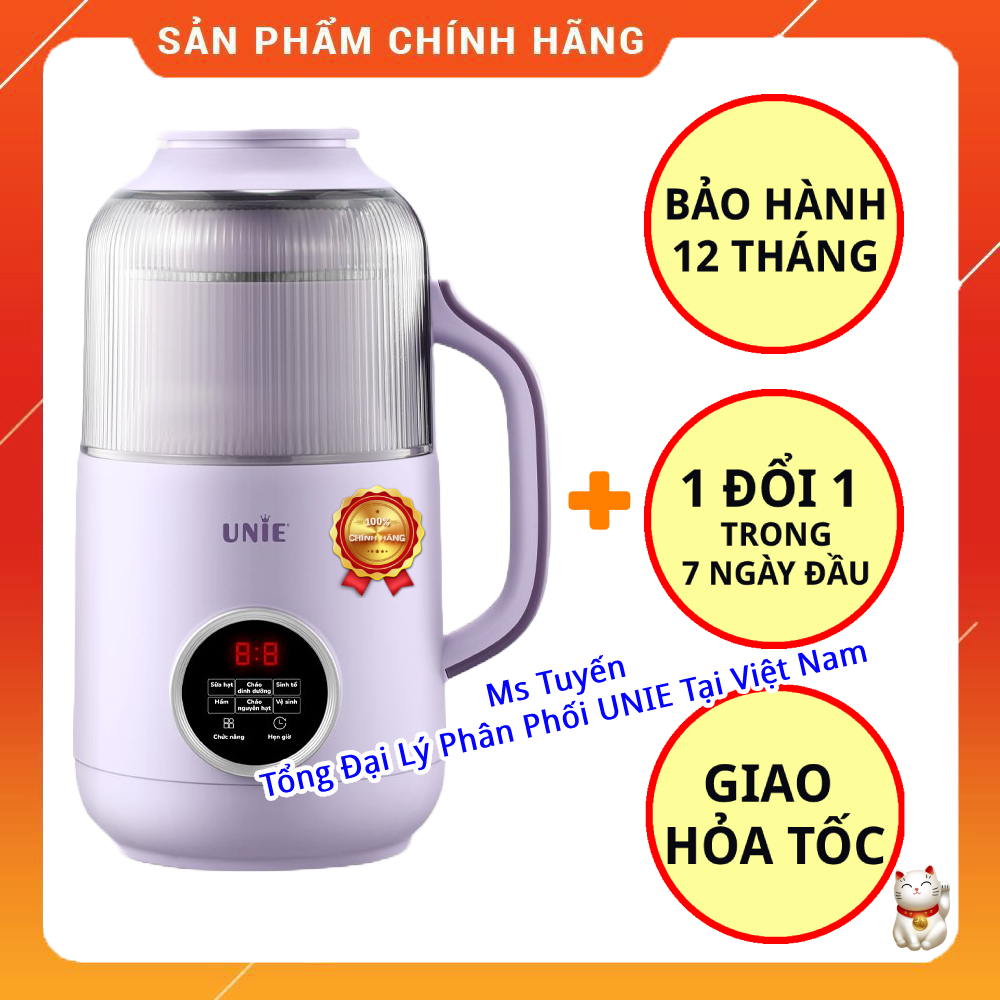 Máy làm sữa hạt unie umb09 - hàng chính hãng - nhỏ gọn - dễ vệ sinh