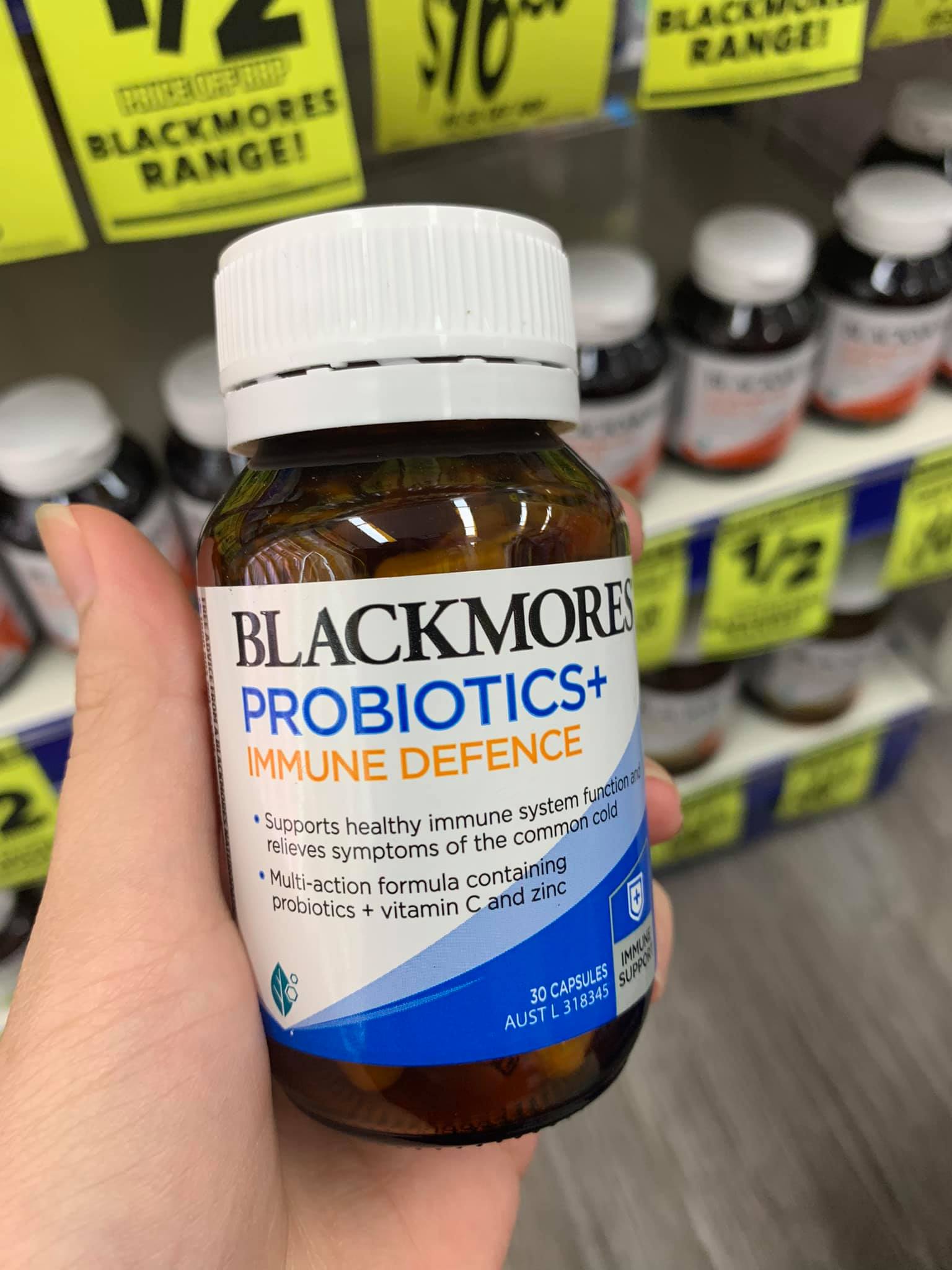 Blackmores Probiotics Immune Defence 30 viên tăng cường sức đề kháng