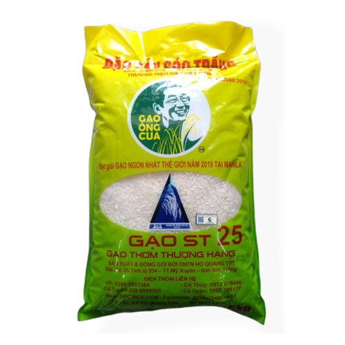 Gạo ST25 Ông Cua 5kg