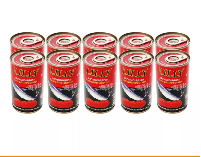Cá Hộp Sốt Cà Lily ( Lốc 10 Hộp)