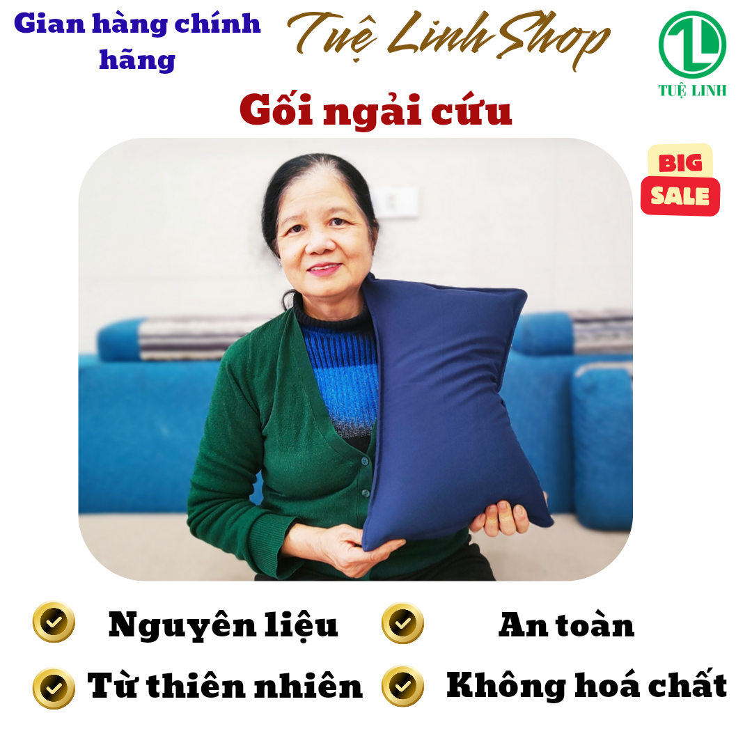 Gối ngải cứu thảo mộc Tuệ Linh
