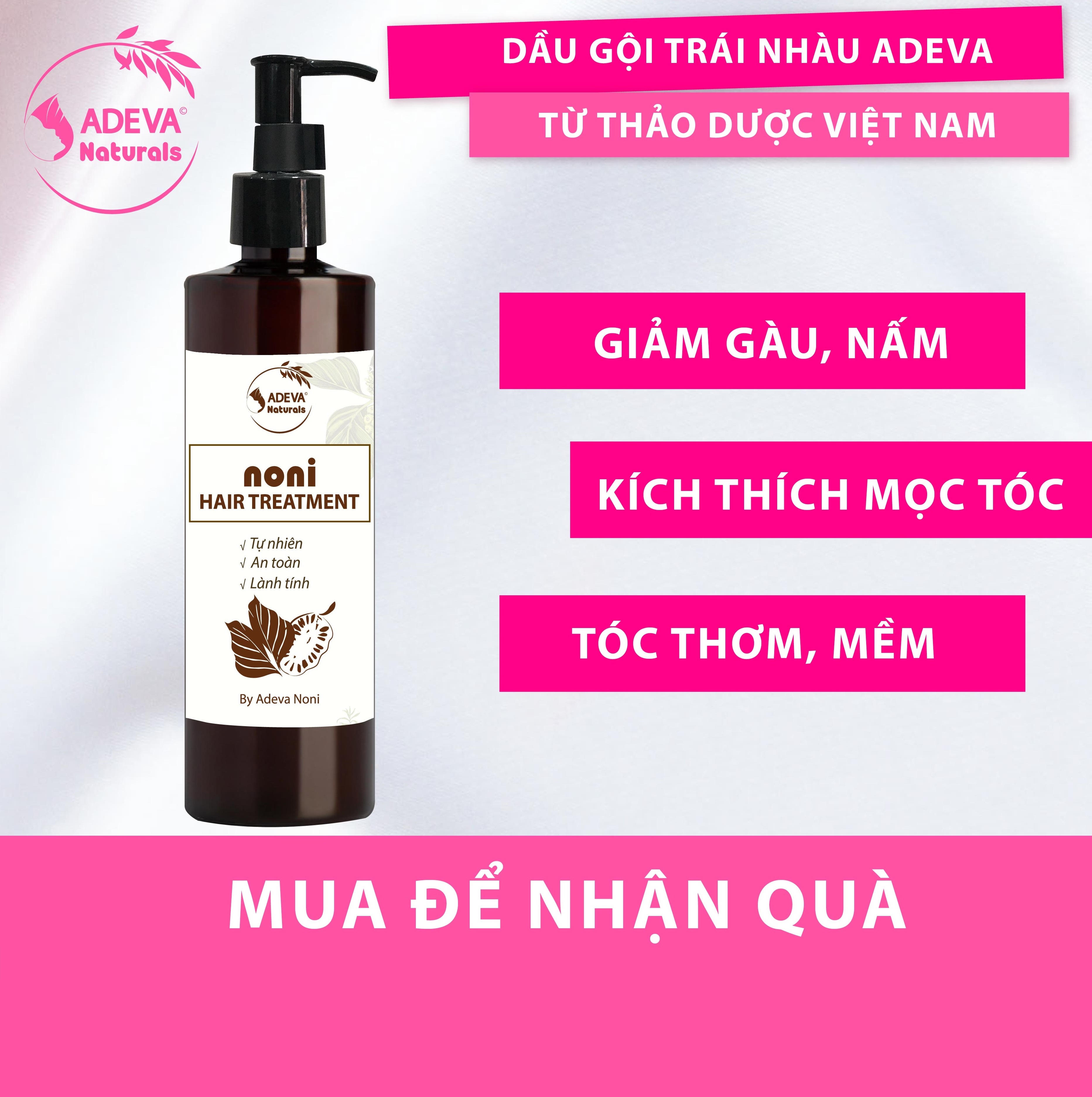 Nước gội thảo mộc trái nhàu - 250ml