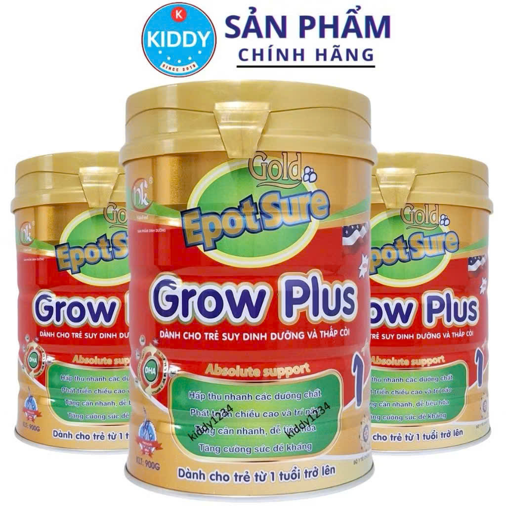 Sữa tăng cân Epot Sure 900g dành cho trẻ suy dinh dưỡng và thấp còi (kiddy1234)