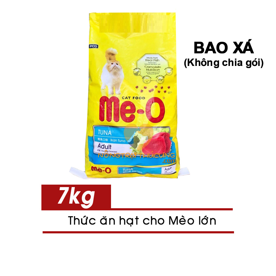 Thức Ăn Hạt Cho Mèo Lớn ME-O Gói 7kg BAO XÁ - Đủ vị - [Nông Trại Thú Cưng]