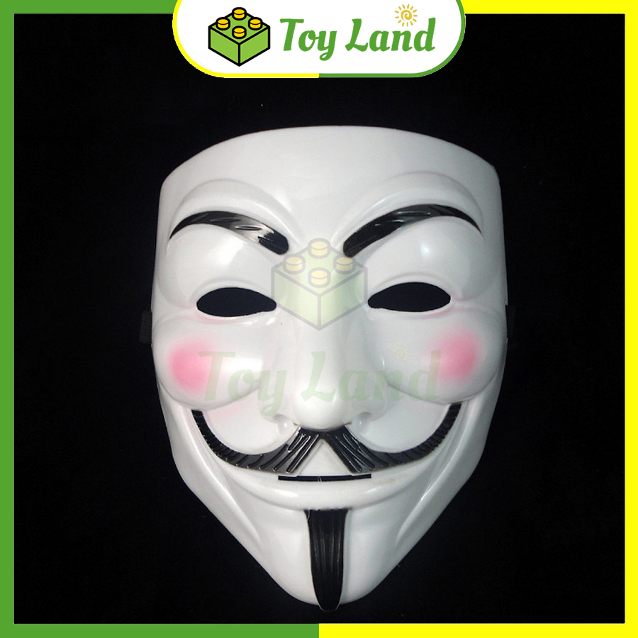 Mặt nạ dạ hội halloween , mặt nạ hacker Anonymous, Guy Fawkes ... giá siêu  rẻ | 5giay