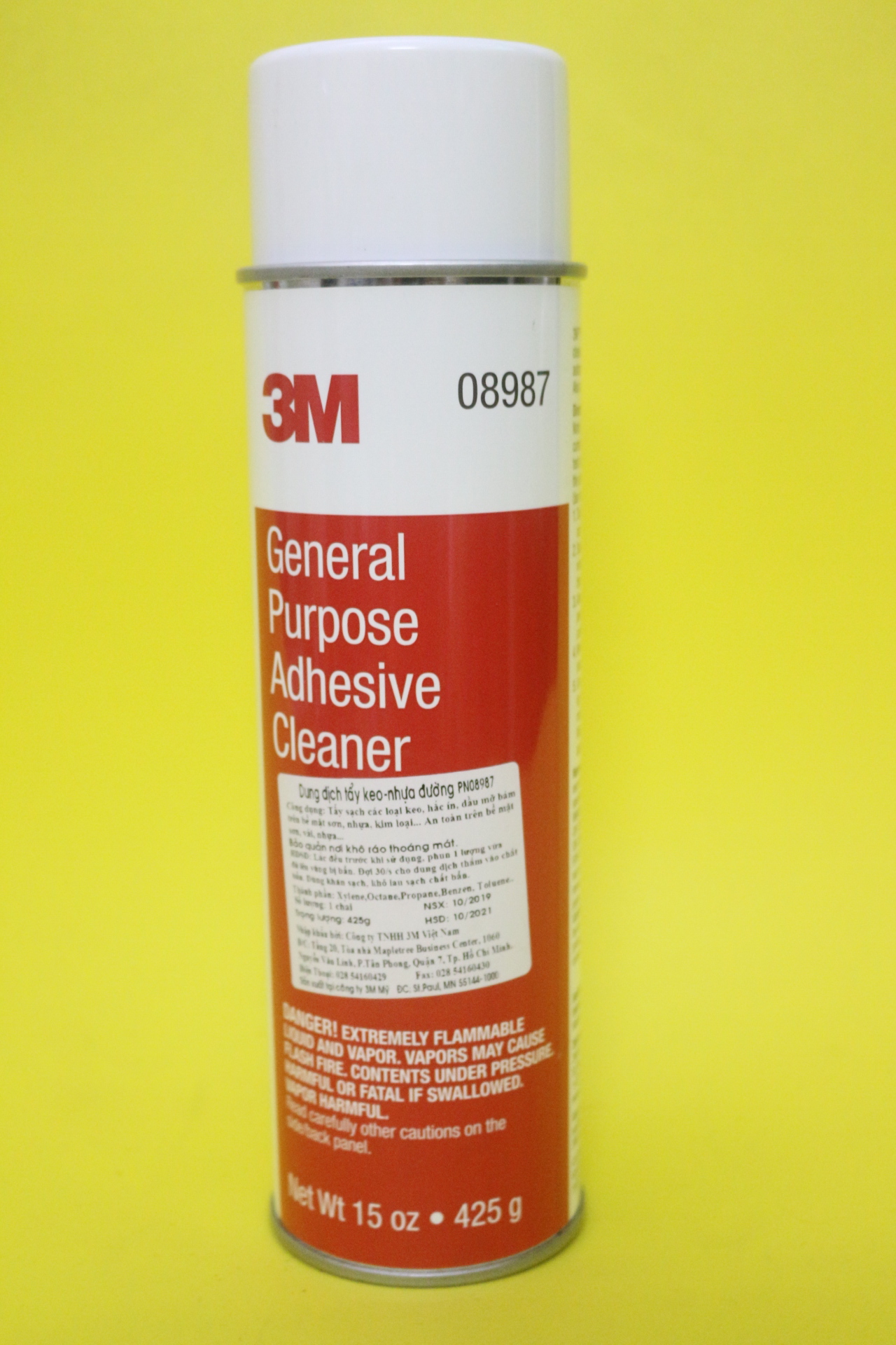 [HCM]CHAI TẨY RỬA VẾT KEO NHỰA ĐƯỜNG 3M 08987