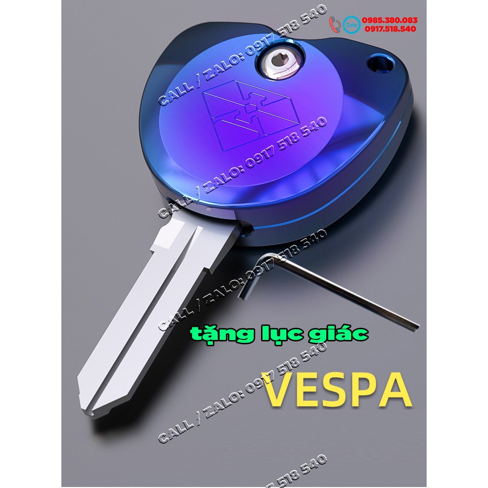 ✅ ỐP CNC CHÌA KHÓA VESPA , LIBETY ( SPIRIT BEAST CHÍNH HÃNG) tặng kèm lục giác ✅