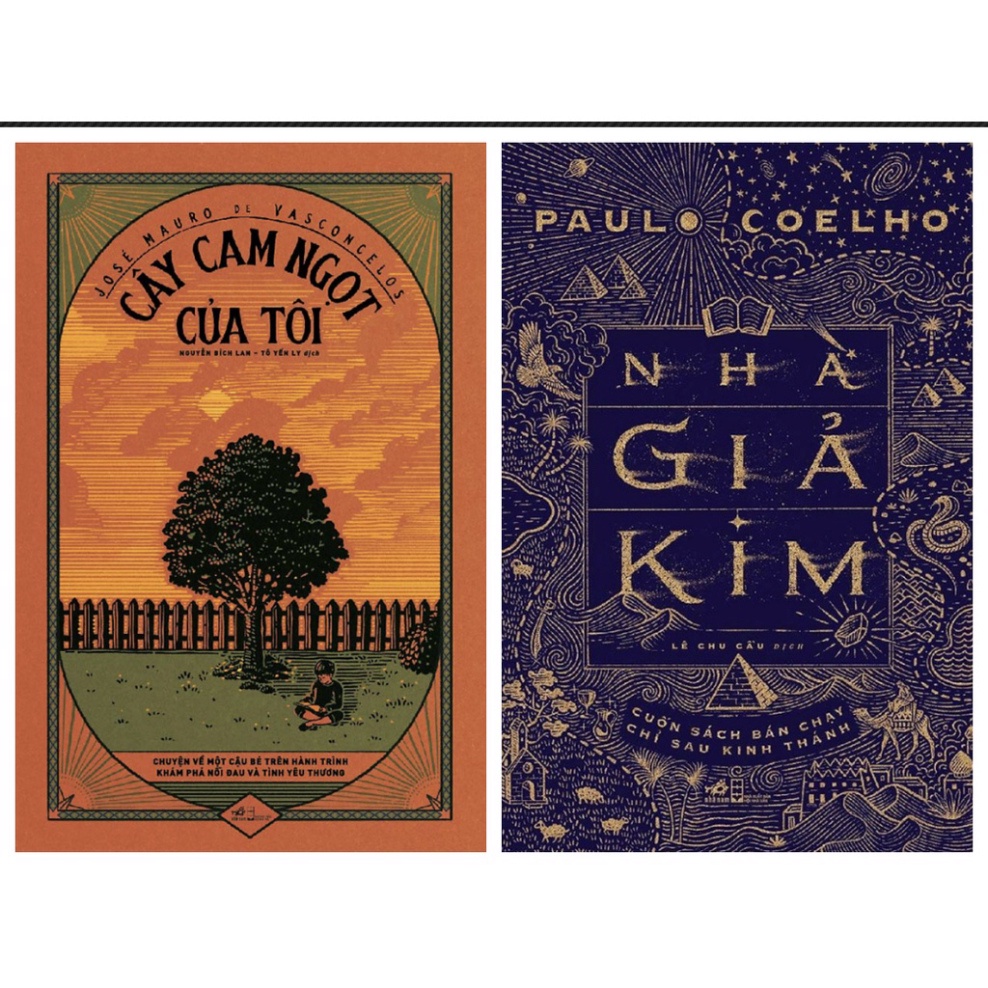 Sách Nhà Giả Kim + Cây Cam Ngọt Của Tôi Combo Tùy Chọn 2 Cuốn
