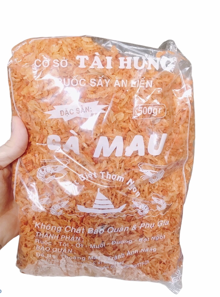 Ruốc sấy ăn liền CÀ MAU đặc biệt thơm ngon