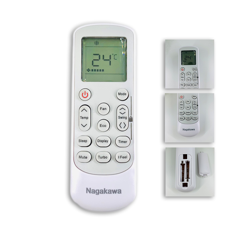Điều khiển máy lạnh nagakawa - remote điều hòa nagakawa