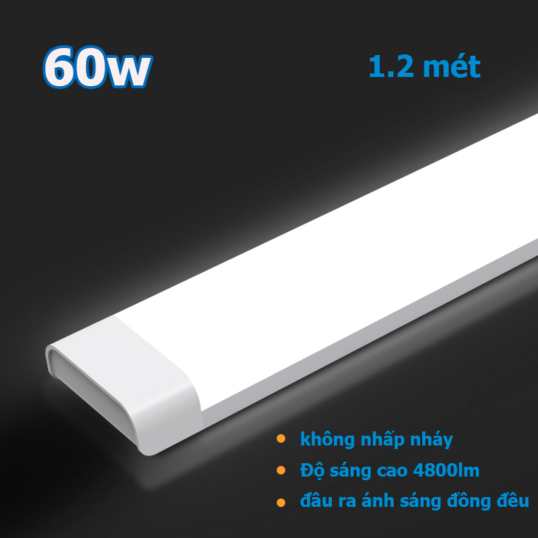 Đèn Led bán nguyệt 60cm/1.2m 30w 45w 54w 60W siêu sáng tiết kiệm điện Ánh sáng Trắng