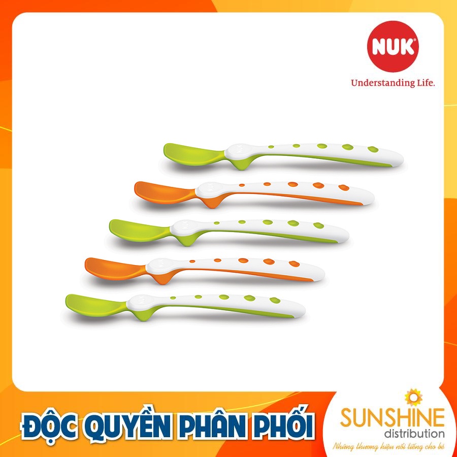 BỘ 5 THÌA MỀM NUK