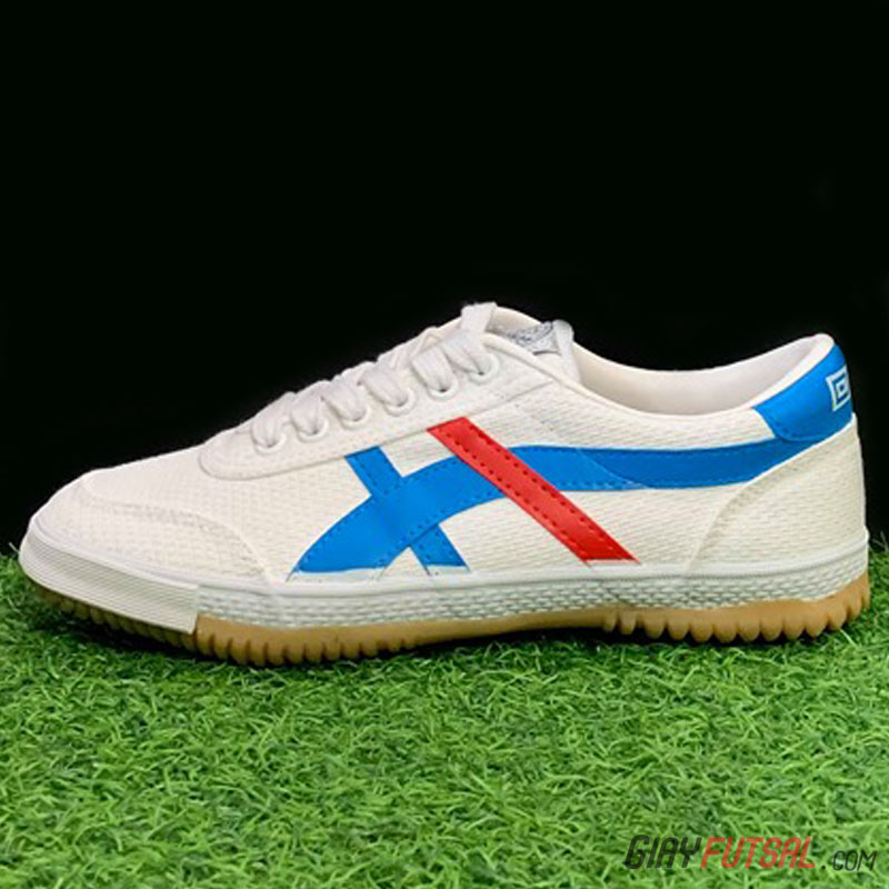 [HCM]Giày Bata Warrior 27A - Trắng Xanh Đỏ