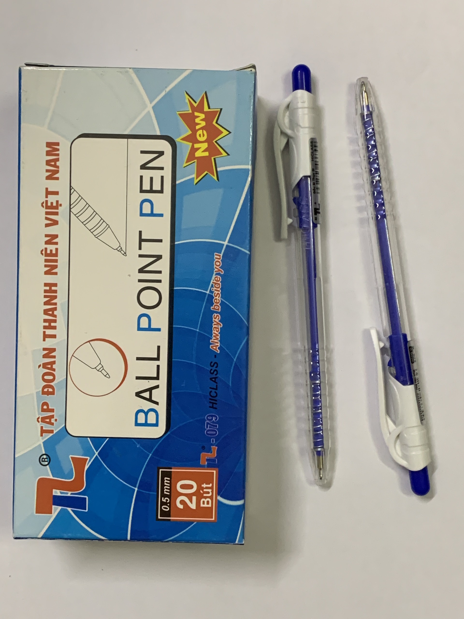 Bút bi xanh tl-079