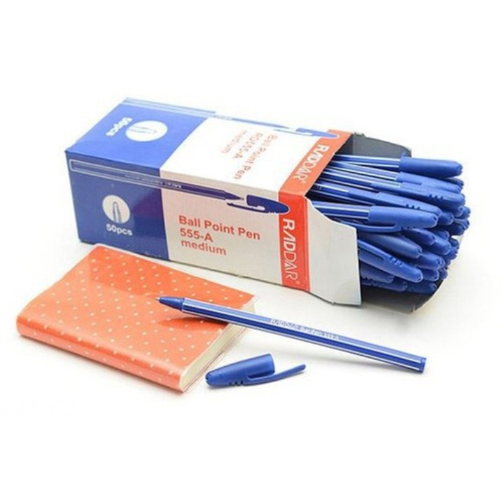 Combo 10 bút bi xanh aihao radder a555
