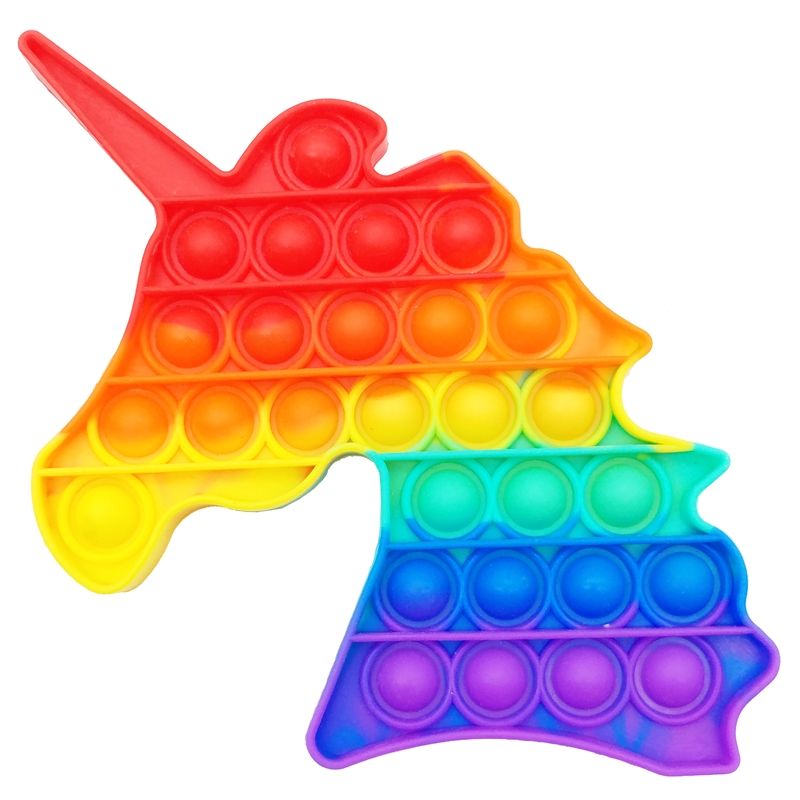 Đồ chơi pop it nhiều màu 6901 - hình unicorn