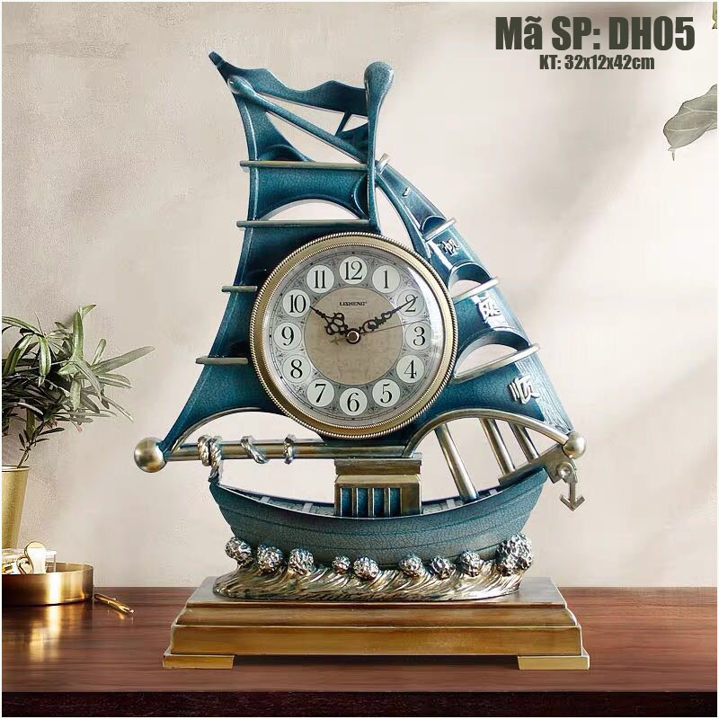 Đồng hồ để bàn thuận buồm xuôi gió DH05