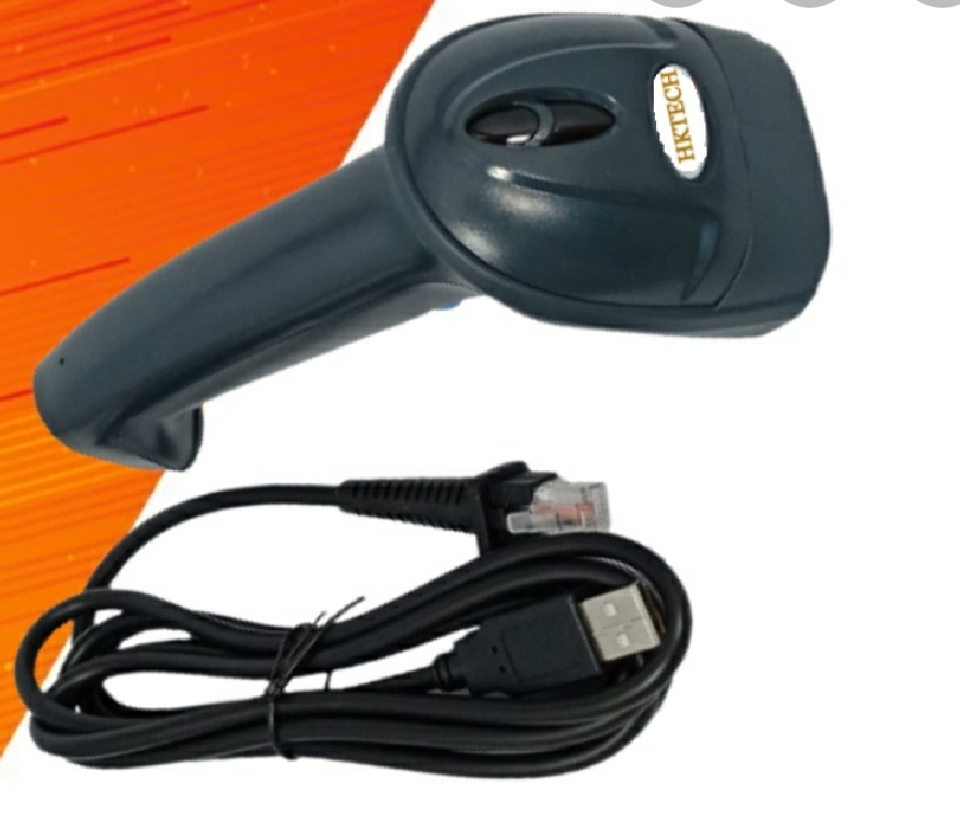 Máy quét mã vạch, máy đọc mã vạch đơn tia 1d hktech hk2188