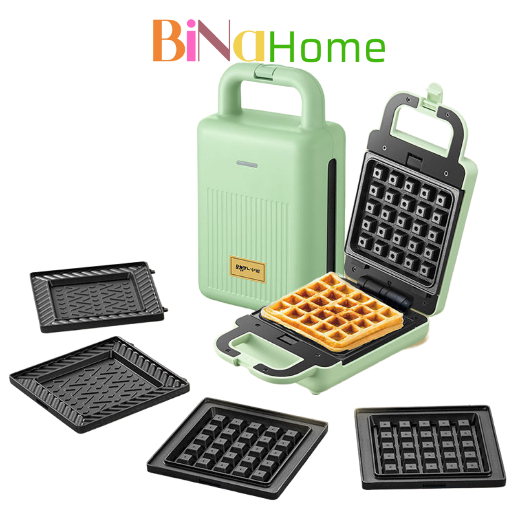 Máy kẹp nướng bánh sandwich bear dbc-p06n2 binahome