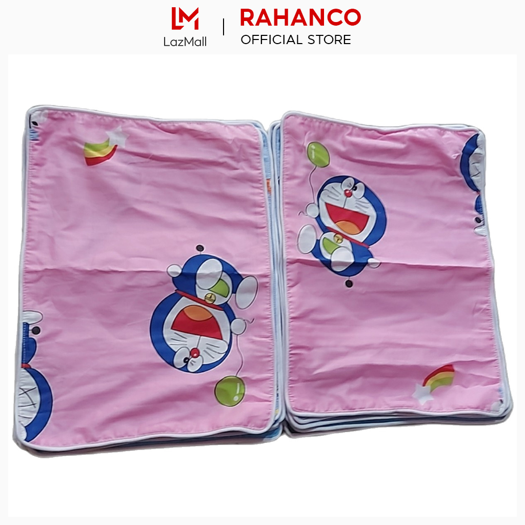 Gối Nằm Bé Trai Bé Gái 30x40 Rahanco100% Cotton Nhập Khẩu Hàn Quốc – Chất Liệu Mềm Mại – Họa Tiết Cực Dễ Thương