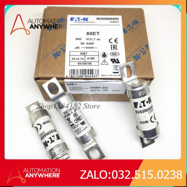 🚛Freeship-Cầu chì eaton bussman 80et/80a