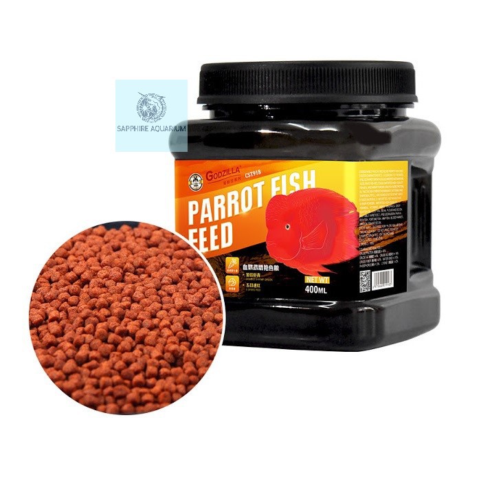 Thức ăn cho cá hồng két jonsanty parrot fish feed cst918 - 400ml