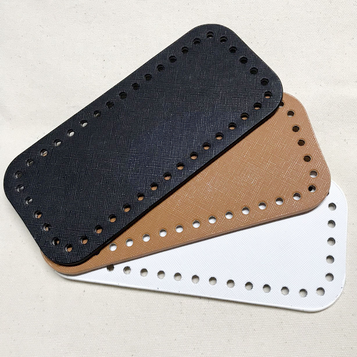 Đế pu túi xách nhỏ 18cm x 8cm