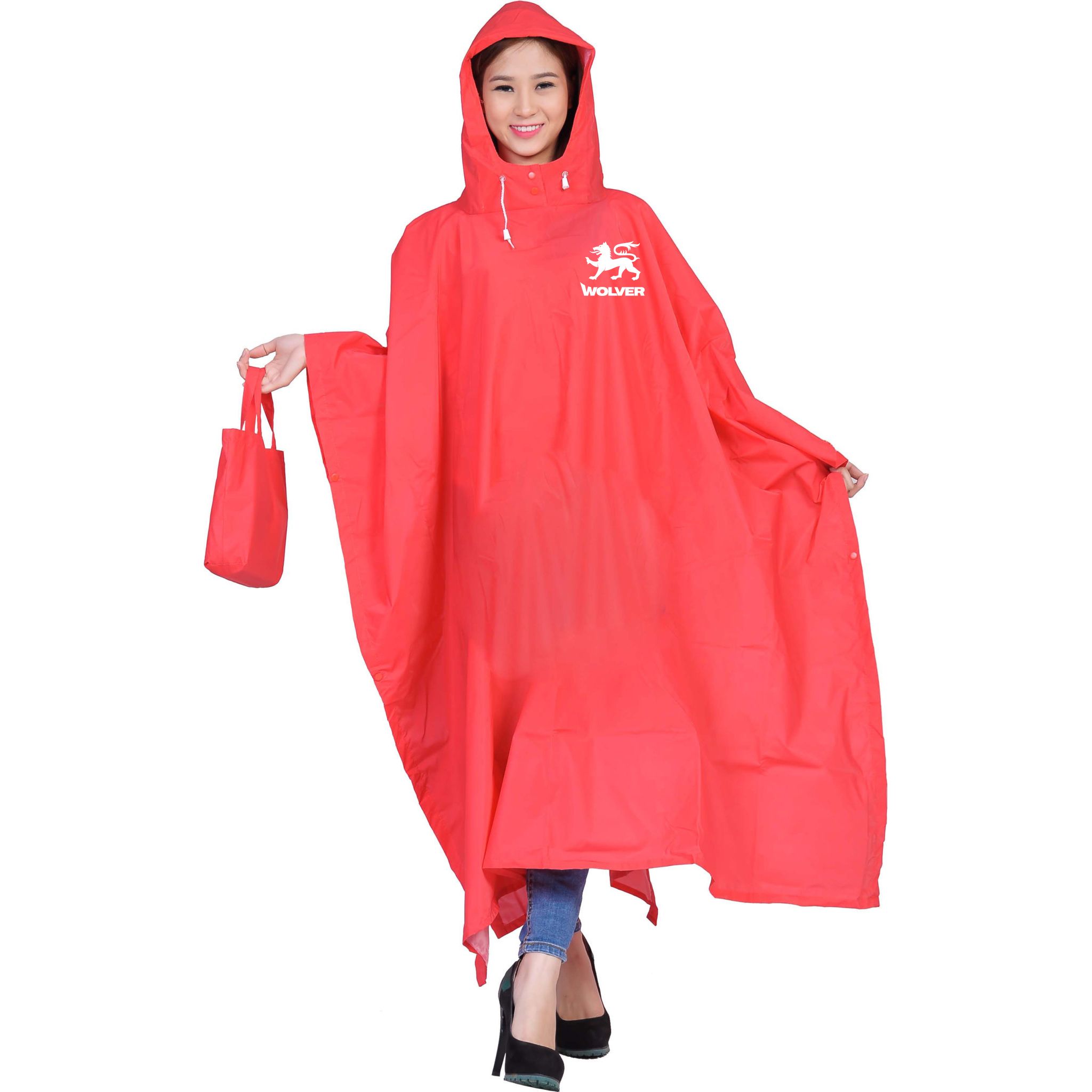 Áo mưa cánh dơi nhựa