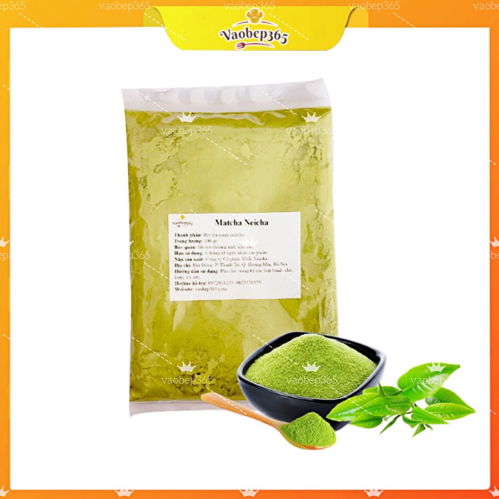 Bột Matcha Neicha Powder thơm ngon chuẩn vị Nhật Bản Vaobep365